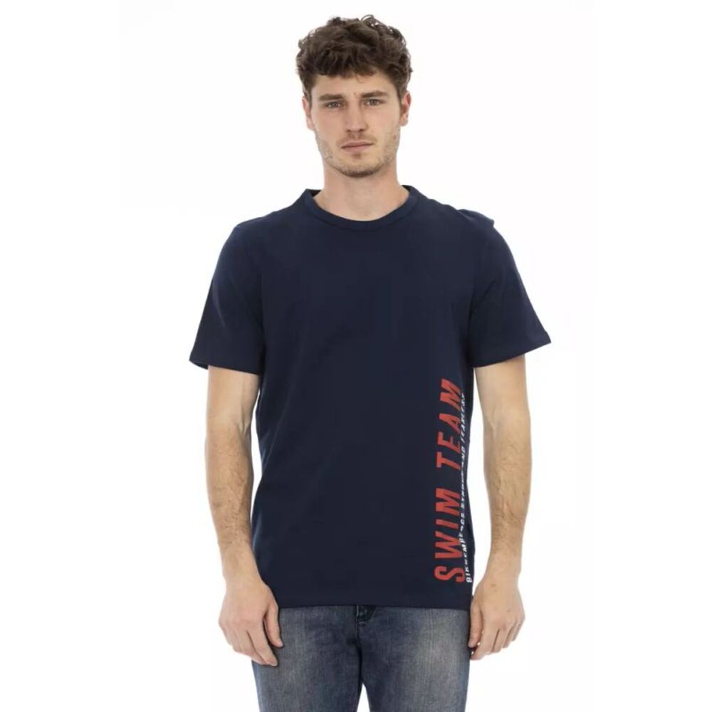 Bikkembergs Black Cotton Men Men's T-Shirt